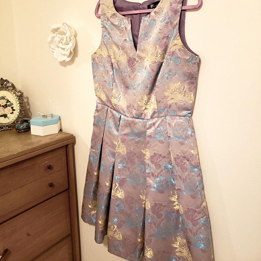 B by Chetta B purple and blue dress 12